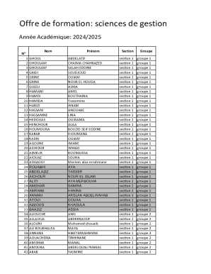 Academic Training Offer Form