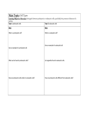 The difference between prokaryotic and eukaryotic cells?