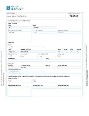 Generic electronic request form pr004a