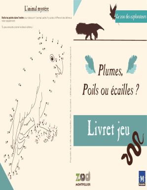 Animal Identification Worksheet