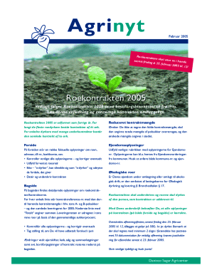 Roekontrakten 2005