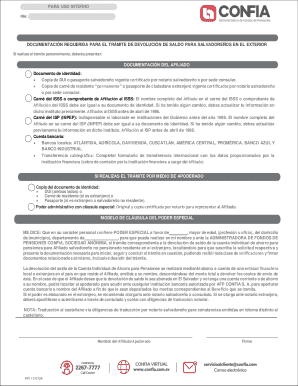 El salvador pension fund withdrawal form