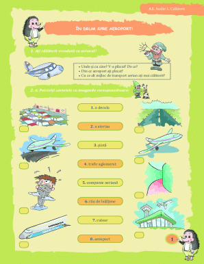 Romanian Travel Worksheet