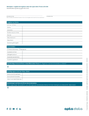 BankIdent Legitimierungsformular