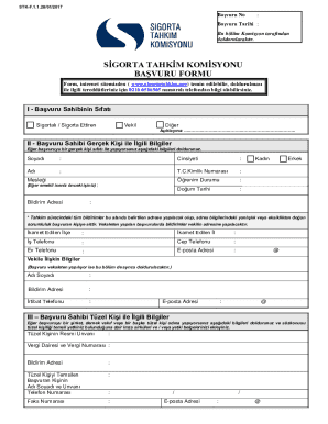 Insurance Arbitration Commission Application Form