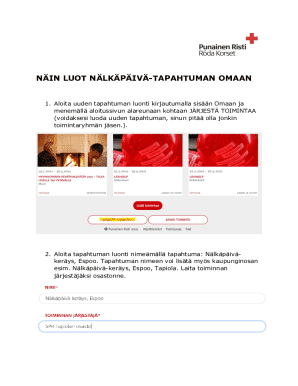 Nälkäpäivä-Keräys Event Registration