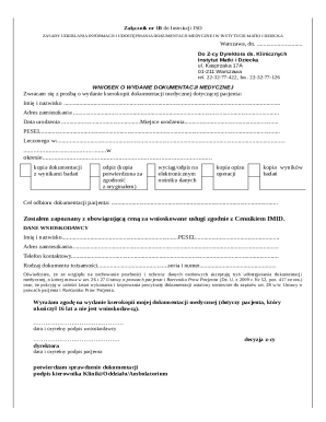 Medical Records Request Form