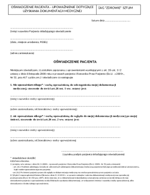 Patient Authorization for Medical Records Access