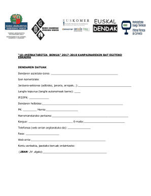 10+Merkataritza Bonua Campaign Application
