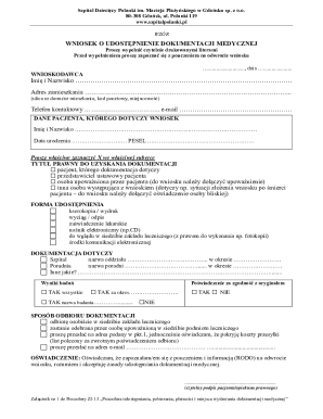 Medical Records Request Form