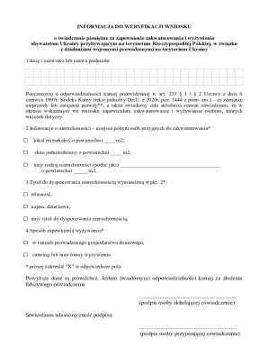 Poland Ukraine Refugee Accommodation Form