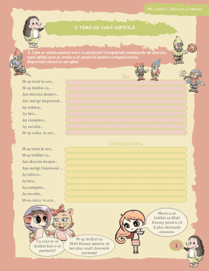 Homework Assignment on Food and Drink