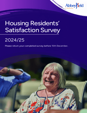 Housing Residents’ Satisfaction Survey