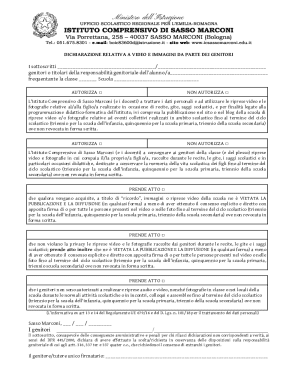 I.C. DI SASSO MARCONI - Scuola in Chiaro