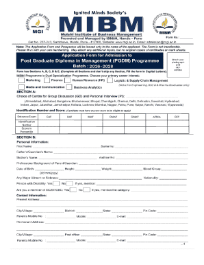 Engineering Entrance Exam Application