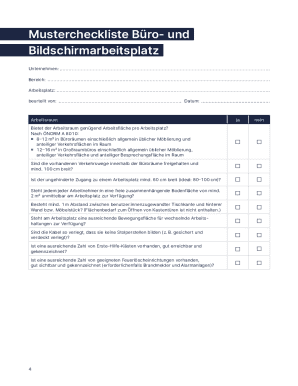 Office and Screen Workplace Evaluation Guide