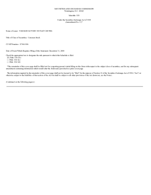 SEC Schedule 13G Filing