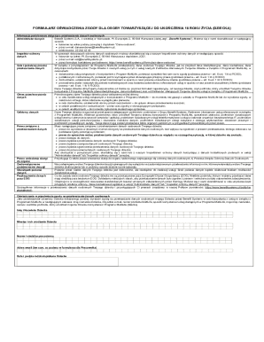 Child Consent Form for Benefit Systems MultiLife Program