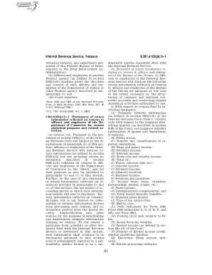 IRS Disclosure Regulations