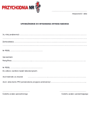 Medical Authorization Form