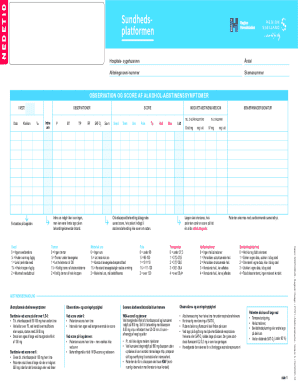 Alcohol Abstinence Observation Form