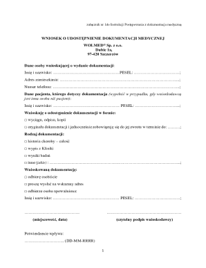 Medical Records Request Form