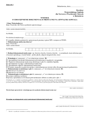 Medical Records Release Request Form