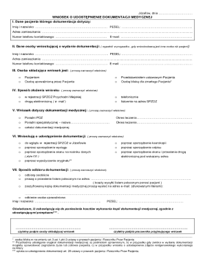 Medical Records Request Form