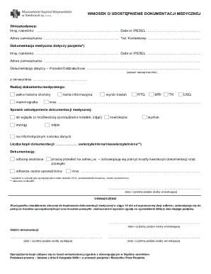 Medical Records Request Form