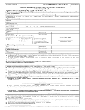 Polish School Grant Application Form