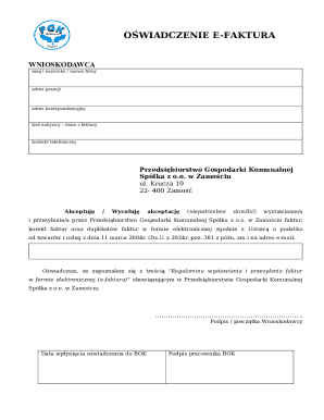 E-Invoice Consent Form
