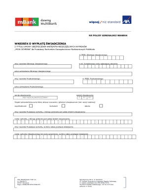 AXA Accident Insurance Claim Form