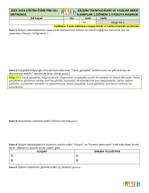 Middle School Computer Technology Exam Preparation