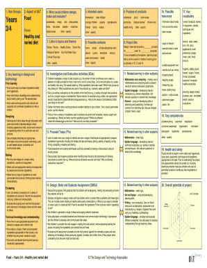 Healthy Lunch Box Design Form