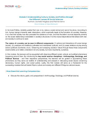 Instructional Guide for Teachers