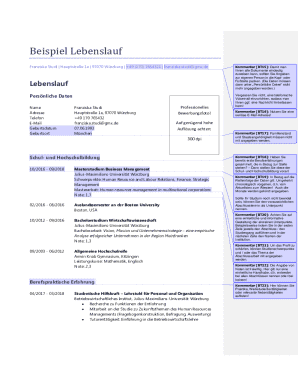 Example Resume Template