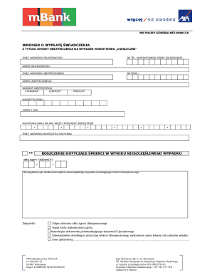 AXA Cancer Insurance Claim Form