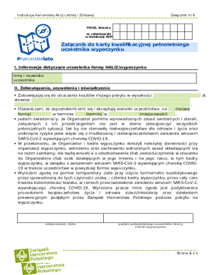 Scout Summer and Winter Action Instructions