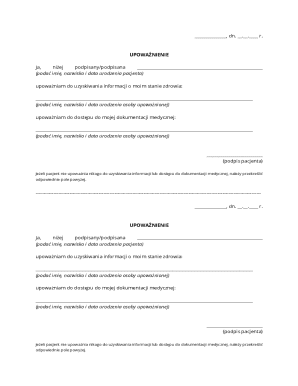 Medical Authorization Form