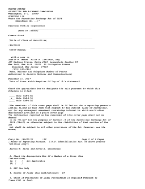 SEC Schedule 13G Filing