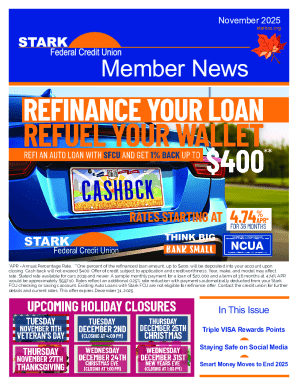 Stark Federal Credit Union Loan Application