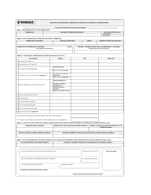 Peru Deposit Correction Request Form