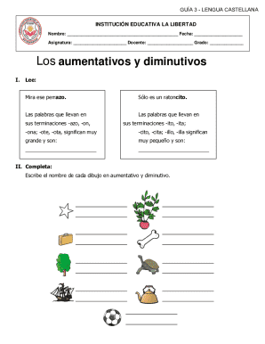 Spanish Language Worksheet
