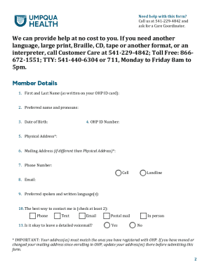 Housing Service Request Form