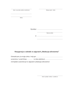 Parental Consent for Health Education