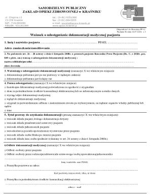 Medical Records Request Form