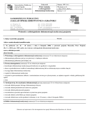 Medical Records Request Form