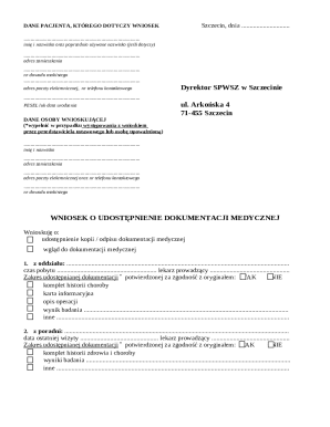 Medical Records Request Form