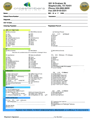 Medical Insurance Form