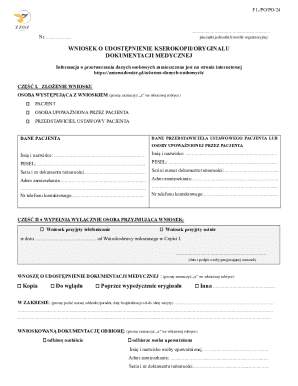 Medical Documentation Access Request Form